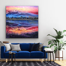 Load image into Gallery viewer, The Shift, 48"x48" Oil on Gallery Wrap Canvas