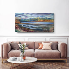 Load image into Gallery viewer, Eventide, 60"x30" Oil on Gallery Wrap Canvas