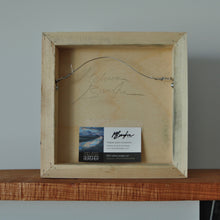 Load image into Gallery viewer, Transformation - 8"x8" Oil Painting on Birch Wood Panel, Wood Finish Siding