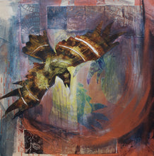 Load image into Gallery viewer, Ancestors, 12"x12" Mixed Media on Gallery Wrap Canvas