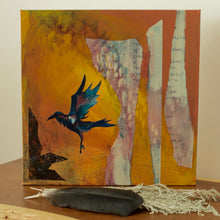 Load image into Gallery viewer, The Window, 12"x12" Mixed Media on Gallery Wrap Around Canvas