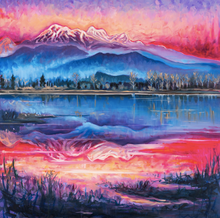 Load image into Gallery viewer, The Shift, 48"x48" Oil on Gallery Wrap Canvas