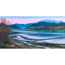 Load image into Gallery viewer, Nightfall, 15&quot;x30&quot; Oil on Deep Canvas
