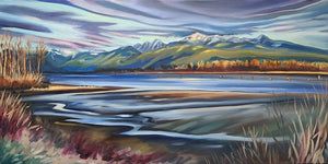 Eventide, 60"x30" Oil on Gallery Wrap Canvas