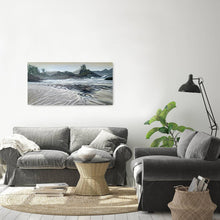Load image into Gallery viewer, Silver &amp; Gold, 36&quot;x18&quot; Acrylic on Gallery Wrap Canvas
