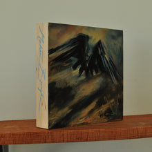Load image into Gallery viewer, Ascension - 8&quot;x8&quot; Oil Painting on Birch Wood Panel, Wood Finish Siding
