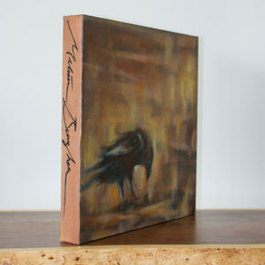 Two Headed Raven, 12"x12" Oil on Gallery Wrap Canvas