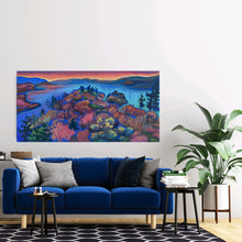 Load image into Gallery viewer, The Wall 24&quot;x48&quot; Oil on Deep Canvas - Wrap Around
